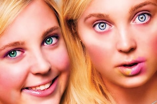 Lipgloss Twins image for PC Music x Dazed feature KIt Mason