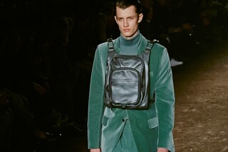 Ermenegildo Zegna Runway Milan AW15 Menswear Dazed Green