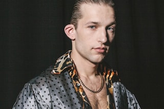 Ed Marler AW15 Fashion East Dazed backstage gangster chain