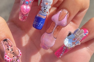 Citlali Gutierrez gummy nails