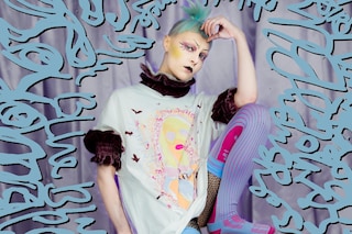Blue Roses Edward Meadham Dazed
