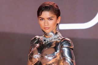 Zendaya at the Dune 2 premiere London in Mugler archive 95