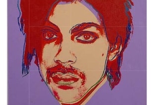 Artwork from Andy Warhol Prince series