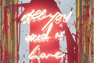 Keep Smiling by Mr Brainwash