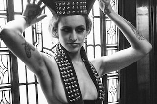 Pam Hogg AW15, Dazed backstage, womenswear, Alice Dellal