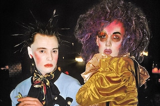 Derek Ridgers, “Trojan &amp; Mark at Taboo”, London (1986)