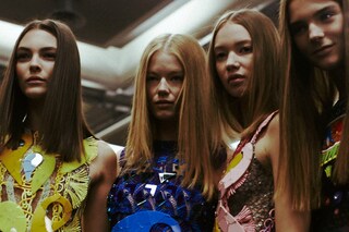 Backstage at Peter Pilotto SS15