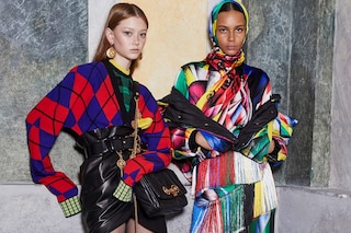 versace aw18 donatella milan mfw fashion week 
