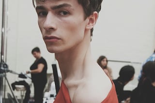 J.W. Anderson SS15 Mens collection, Dazed backstage