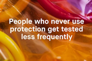 Condoms and STI test