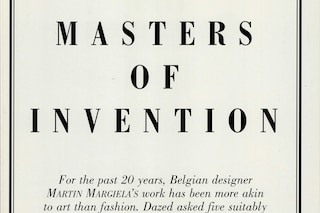 Martin Margiela Dazed March 2006