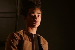 Telfar AW15 Backstage Dazed New York Brown Zip Jacket 