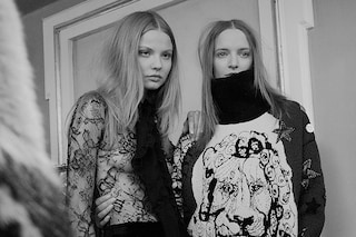 Emilio Pucci AW15 Dazed backstage Womenswear leo astrology