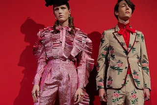 Backstage at Gucci SS17 MFW Dazed