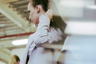 Richard Nicoll SS15 Dazed backstage Lea Colombo