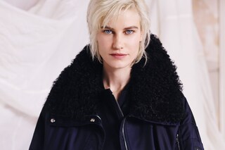 Belstaff AW15 Womenswear London presentation fur collar