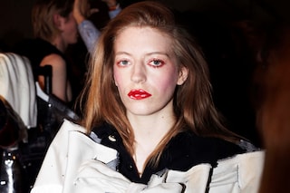 Claire Barrow backstage Fashion East SS14 by Rebec