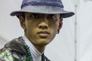Louis Vuitton backstage ss18 menswear paris show