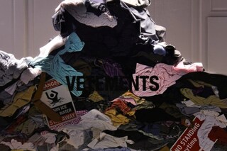 vetements saks window display new york fashion recycle 