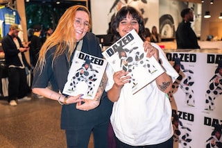 little simz vanz dazed signing oxford street london lfw