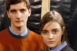 Kolor AW15 Mens Pair Matching Graphic Jumpers Collar Shirts