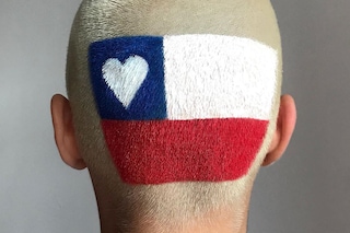 Janina zais buzzcut hair colour dye 