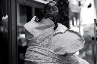 Comme des Gar&#231;ons AW15 Dazed backstage womenswear