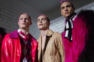 Sibling AW15 LC:M Dazed backstage