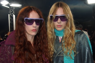 Backstage at Burberry SS26 op