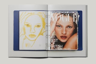 Bottega Veneta&#39;s Kate Moss fanzine