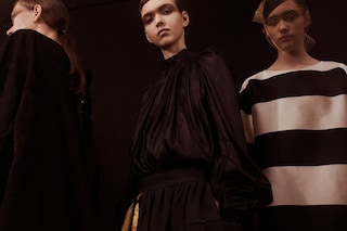 Backstage at Dries Van Noten SS17