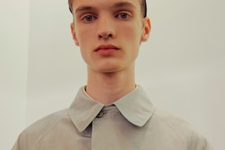 Backstage at Jil Sander SS17