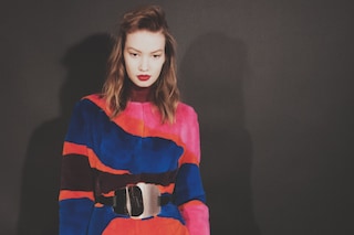 Roksanda AW15, Womenswear london fashion Week fur stole belt
