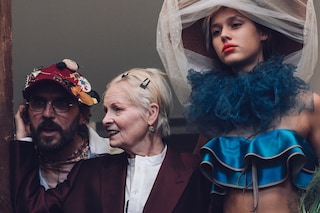 Backstage at Vivienne Westwood Gold Label SS16