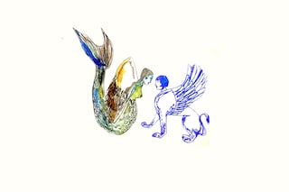 A trip through the astral realm by Isabella Greenwood