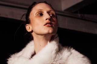 Joseph AW15, Womenswear, Dazed, White, Fur