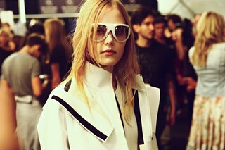 Backstage at Lacoste SS15