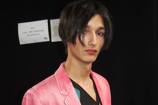 Backstage at Burberry SS26