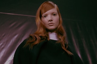Dice Kayek Haute Couture SS15 Slicked Hair Black Dress