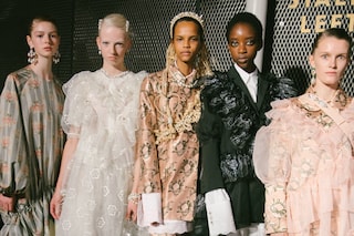 Backstage at Simone Rocha SS20 2
