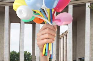 Jeff Koons, Bouquet of Tulips (2016)