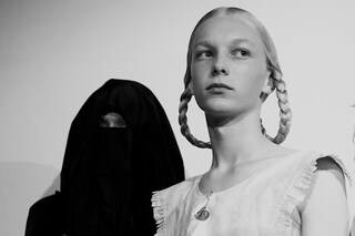 Backstage Dilara Findikoglu SS20 London Fashion Week 2