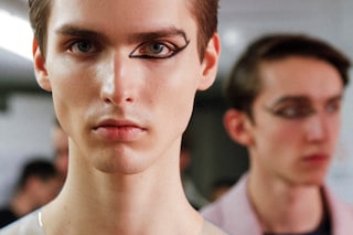 Walter Van Beirendonck AW15 Eyeliner Clear Plastic Eagle