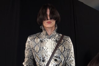 Backstage at Burberry SS26
