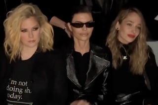 Avril Lavigne at Courreges