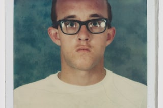 Keith Haring. “Self-portrait Polaroid”