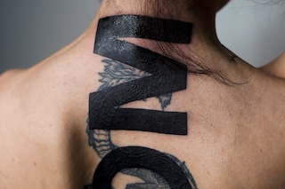 Blast over tattoos