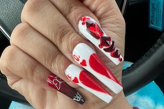 World Series Poker manicures nail art