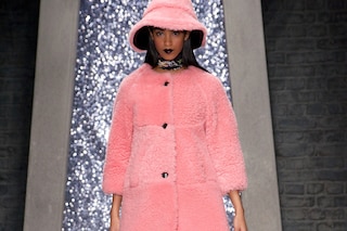 Ashley Williams AW15, Womenswear, Pink Fur Hat And Coat