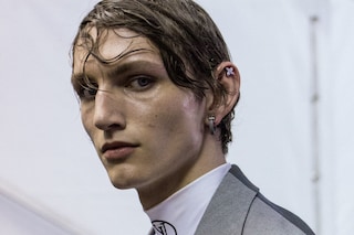 Louis Vuitton backstage ss18 menswear paris show